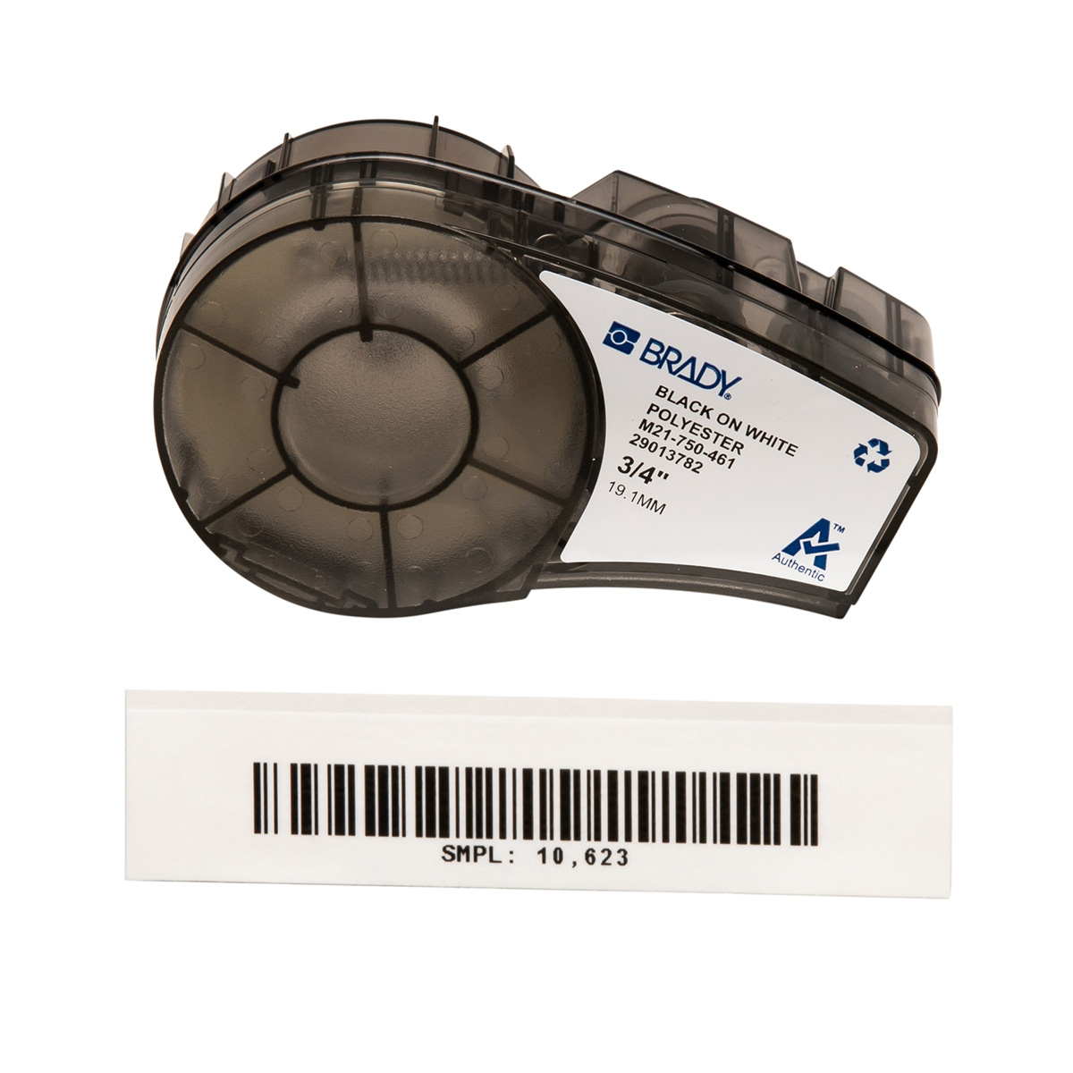 ETIQ(POL) M21-750-461 19.05mm LAB.